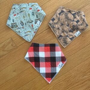 Set of 3 Cooper Pearl bibs